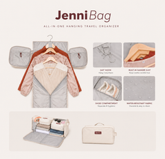 Jenni Multi-Pocket Travel Bag