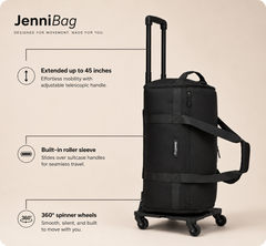 Jenni Multi-Pocket Travel Bag