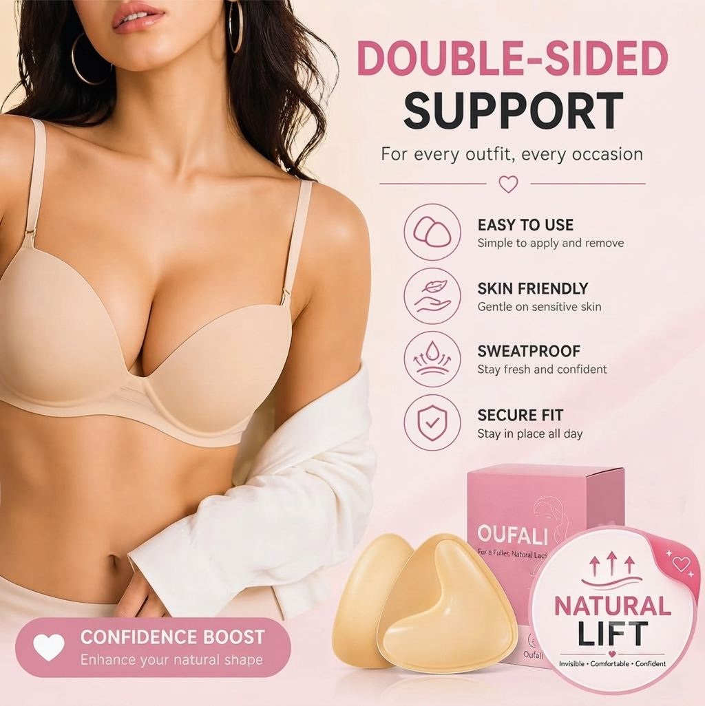 OUFALI Seamless Lift Enhancers – Natural Lift & Invisible Fit