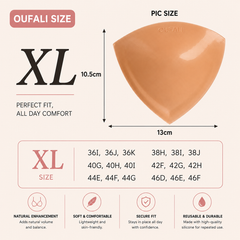 OUFALI Seamless Lift Enhancers – Natural Lift & Invisible Fit