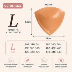 OUFALI Seamless Lift Enhancers – Natural Lift & Invisible Fit