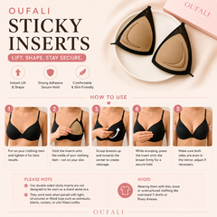 OUFALI Seamless Lift Enhancers – Natural Lift & Invisible Fit