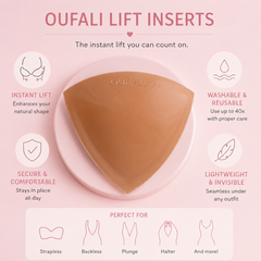OUFALI Seamless Lift Enhancers – Natural Lift & Invisible Fit