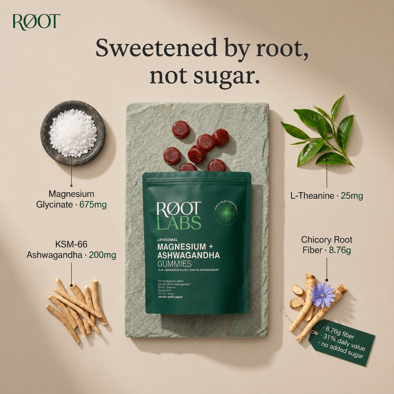 RØOT Labs Magnesium + Ashwagandha